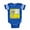 Royal Blue, variant on CafePress - FIN Hockey Freak - Cute Infant Baby Football Bodysuit