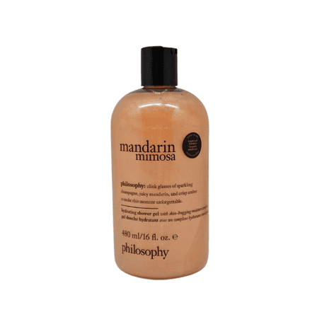 PHILOSOPHY 3 IN 1 Shampoo Shower Gel Bubble Bath 16 fl oz Each ~ Mandarin Mimosa