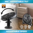thumbnail image 3 of EZ-CHILL Ventilador de piso de alta velocidad de 20 pulgadas con inclinación ajustable de 180 grados, 3 velocidades, ideal para el hogar, el dormitorio y la oficina, 01302, 3 of 5