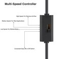 thumbnail image 3 of Ventilador de Enrutador DIY PC Cooler TV Box Enfriamiento Silencioso DC 5V USB Power Ventilador de 120 Mm con Tornillos Red Protectora, 120X120X25MM, 3 of 8