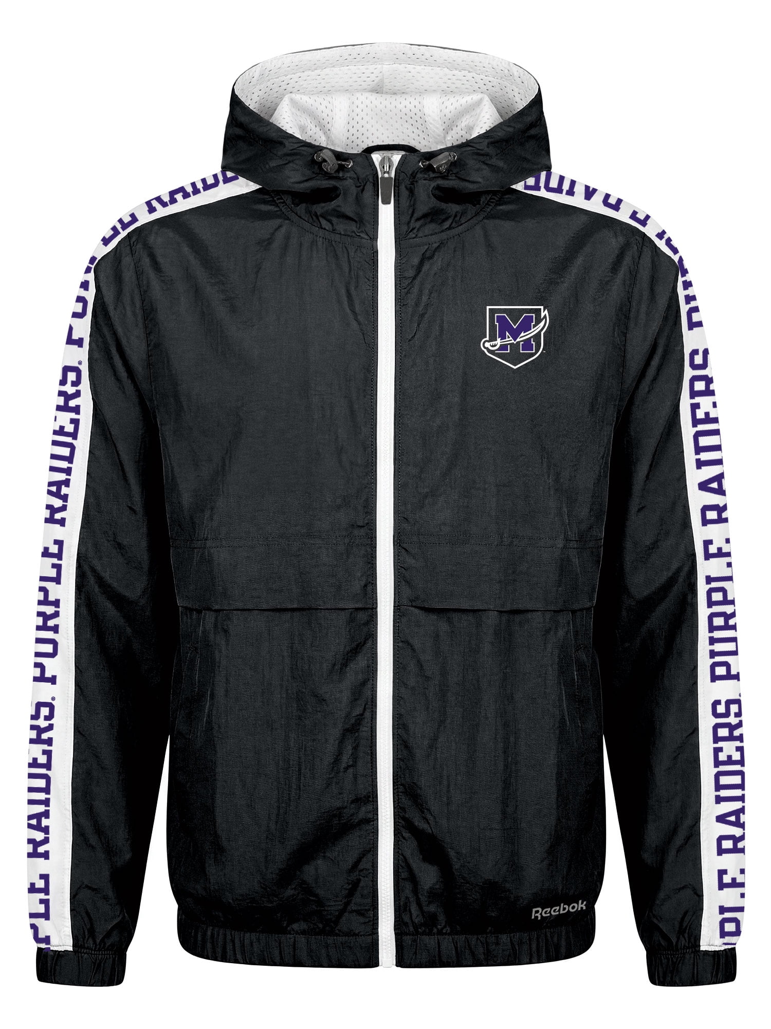 Mount Union Purple Raiders Reebok Womens Colorblocked Full Zip Jacket