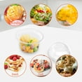 thumbnail image 4 of GIXUSIL 25 Pcs Disposable Clear Plastic Cups with Dome Lids,Ice Cream Cups,8oz Dessert Cups,Mini Parfait Appetizer Containers,Great for Parties, Birthdays, and Sweet Treats, 4 of 7