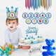 thumbnail image 4 of Gorro cumpleaños con corona números fieltro forma decorativa dibujos animados para ajustable (estilo 0-9), 4 of 5
