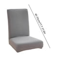 thumbnail image 3 of Stretch Chair Covers - Thick Knit, Washable Polyester Slipcovers for Dining, Office, and Restaurant Chairs, Durable and Easy to Install, Provides Complete Protection from Stains and Dust, 3 of 5
