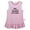 Pink Sleeveless Dresses, variant on I'm Watching The Game With My Daddy Funny Dresses For Baby, Newborn Babies Skirts, Infant Princess Dress, 0-24M Kids Graphic Clothes (Pink Sleeveless Dresses, 0-6 Months)
