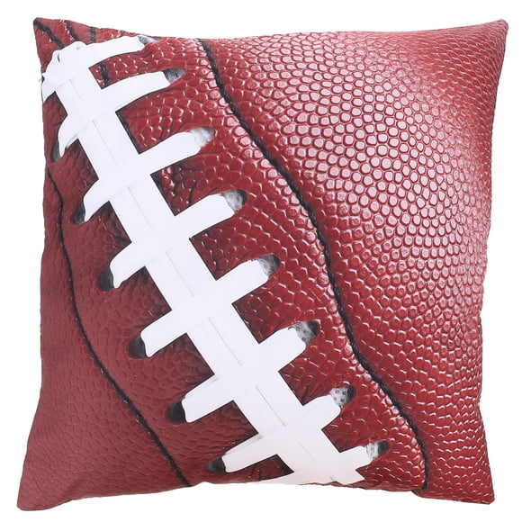 KAKOWELY Funda de almohada para sofá, de poliéster, con estampado de balón deportivo