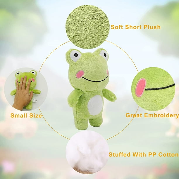 Super Soft Frog Stuffed Animal Plush Toy, Cute Frog Plush Doll, Standing Frog  Plushie Toy Gift for Kids Children Baby Girls Boys Toddlers, 10” 