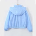 thumbnail image 6 of HAOTAGS Boys’ Casual Hooded Zip-Up Jacket Lightweight Sun Protection Relaxed-Fit Long-Sleeve Outerwear Light Blue Size 6, 6 of 8