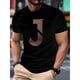 thumbnail image 1 of Letras de Tendencia, Tipografía Estilizada, para Camiseta de Hombre Talla Grande LincoLn Crinkle, TALLA GRANDE, 1 of 6