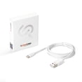 thumbnail image 5 of PrimeCables 1M Lightning Cable, Apple Certified Lightning Cable Lightning to USB Charging Sync Cable, 3FT - White, 5 of 5