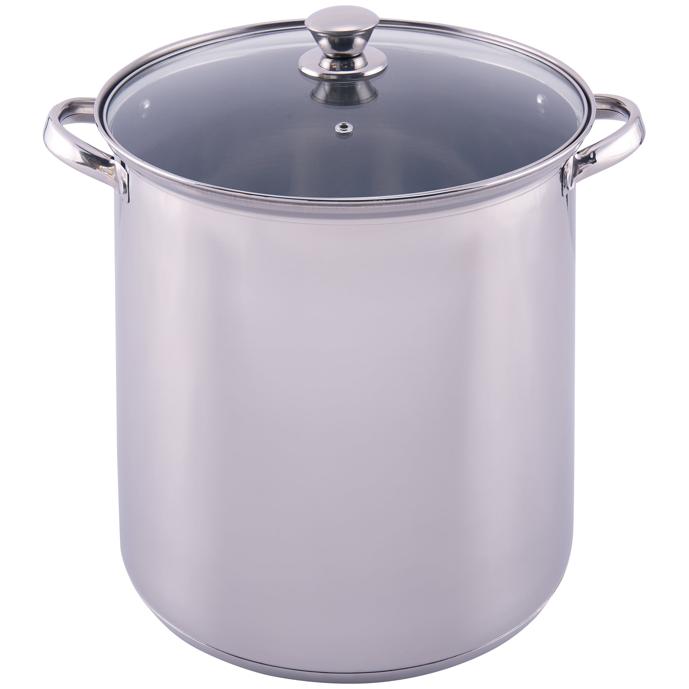 Mainstays Stainless Steel 16 Quart Stockpot with Lid