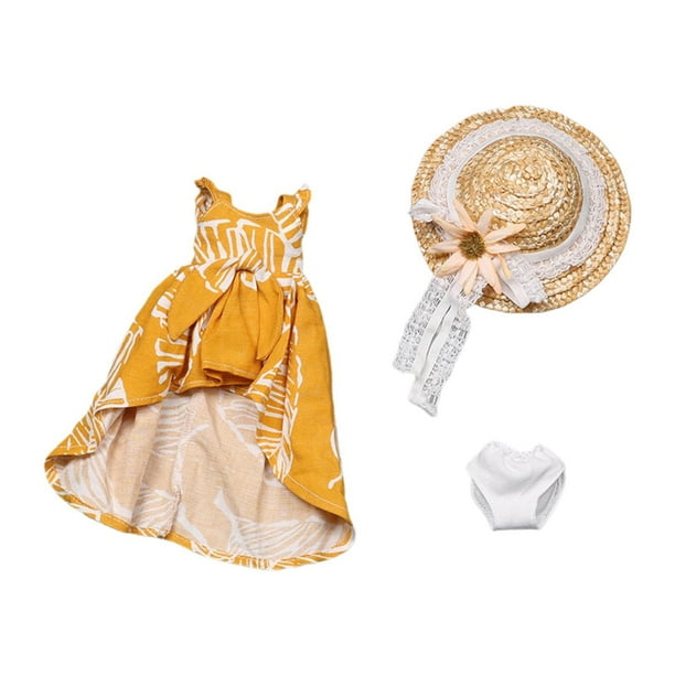 3pcs moda 1/6 vestimenta y sombrero calzoncillos ropa de ropa de muñeca hecha a mano para figuras de modelos de muñecas de 12 pulgadas accesorio de