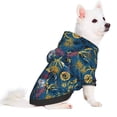 thumbnail image 2 of Honeii Halloween Elements Print Small Dog Hoodies Pet Hooded Sweatshirts Fall Winter Puppy Cat Sweaters Warm Clothes for Small Dogs Outfits Costume-Large, 2 of 7