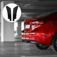 thumbnail image 4 of KAKOWELY rear bumper diffuser 2pcs Car Rear Bumpers Splitter Car Modified Rear Spoilers Automotive Bumper Lip Diffusers17.52"X4.72"X0.98", 4 of 5
