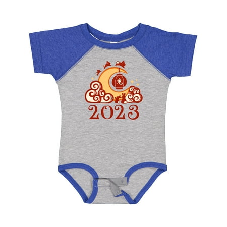 

Inktastic 2023 Chinese New Year Rabbit Gift Baby Boy or Baby Girl Bodysuit