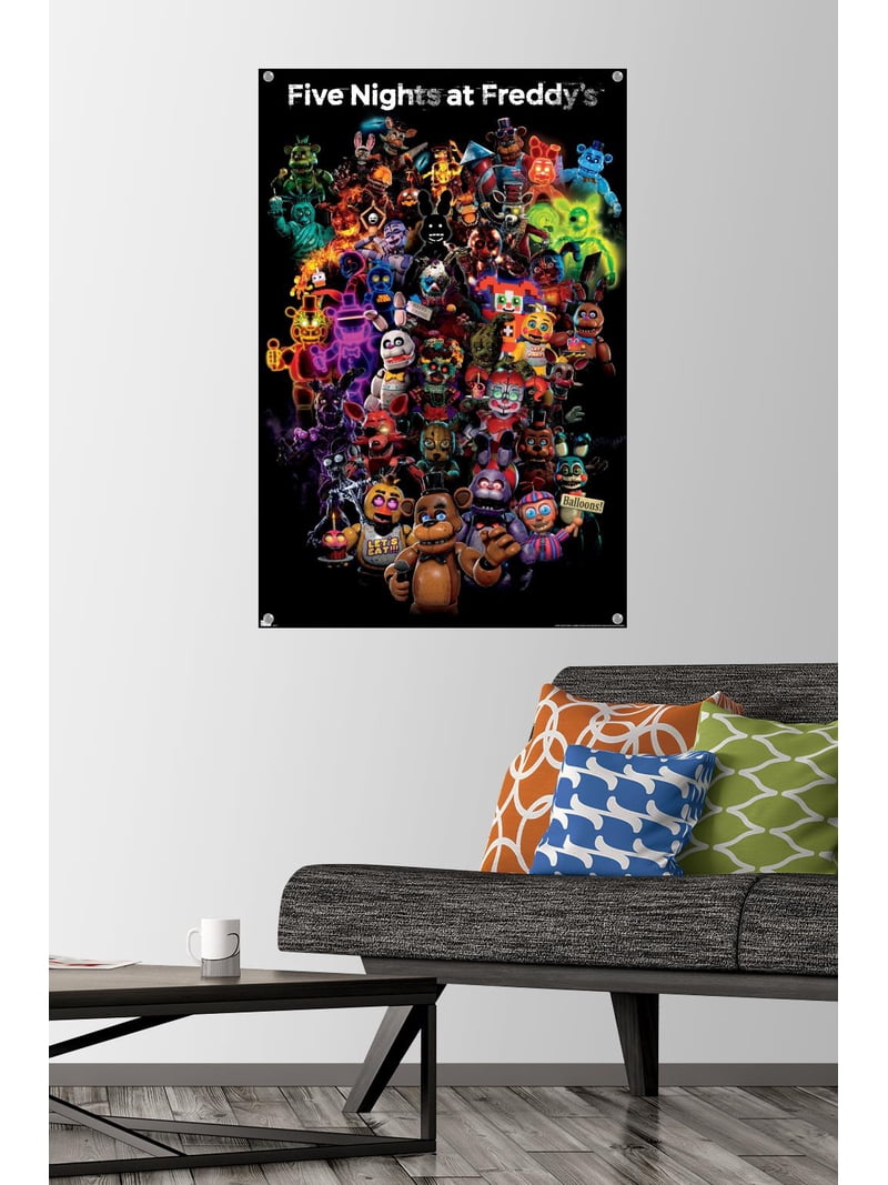 Five Nights at Freddy's: Special Delivery - Collage Wall Poster