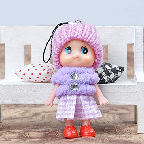 Dollhouse Miniature Girl Doll Modern Young Sister 1:12 Scale Removable  Clothes 3 - Miniature Crush