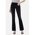 thumbnail image 6 of Flying Monkey - Mid-Rise Bootcut Jeans in Sleek Vintage Black (32" Inseam) - F5291, 6 of 10