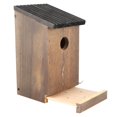 thumbnail image 5 of Hanging Wooden Bird House DIY Breeding Parrots Bird Nesting Box for Outdoor Garden Decoration, 5 of 5