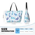 thumbnail image 4 of Xecao Rabbit2 for versatile beach bag for women includes zipper pockets and waterproof material, ideal for vacations and adventures., 4 of 7