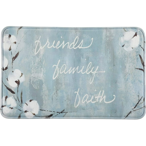 Relax Series Series 20"x30" Antifatigue Kitchen Mats Friends Family Faith
