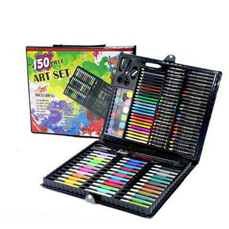 150 pièces crayon de couleur professionnel ensemble de dessin d'enfant  ensemble de peinture crayons de couleur pour enfants-crayons de dessin de  couleur ensemble d'art