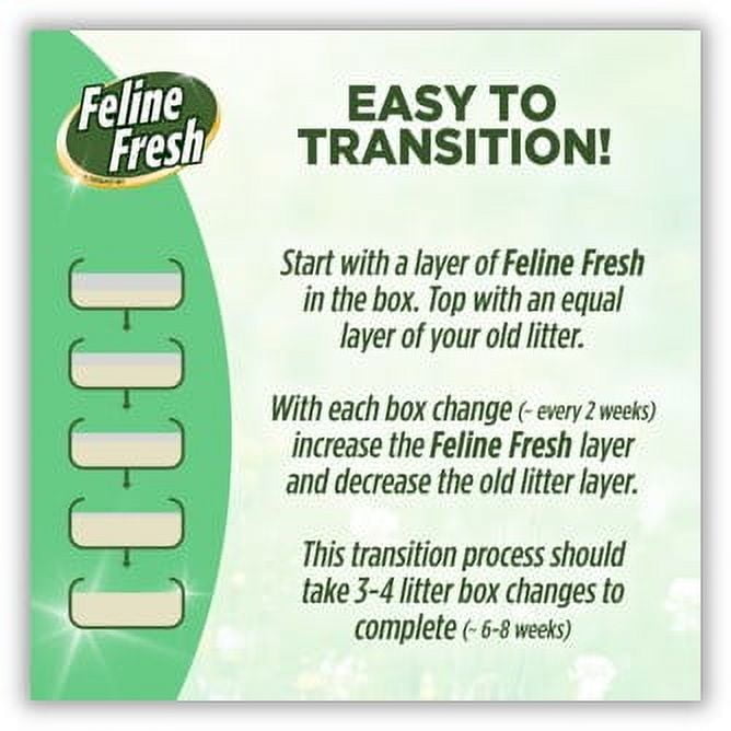 (3 pack) Feline Fresh Natural Pine Cat Litter, 7-lb