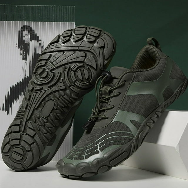 Chaussures de Randonnée et de Marche Unisexes à Lacets Chaussures de Gué Espadrilles d'Escalade pour Hommes Femmes