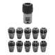 thumbnail image 2 of 10 pinzas de resorte Er16 + soporte para varilla de extensión de eje de motor de 8 mm para herramienta de grabado de enrutador CNC, 2 of 5