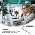 thumbnail image 2 of Alloy USB Hub 4-Port OTG Phone Data Dock USB 3.1 Type-C to USB 2.0 Data USB Hub, 2 of 7