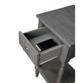 thumbnail image 2 of French Country Khloe Accent Table in Grainy Gray Wood Finish, 2 of 4