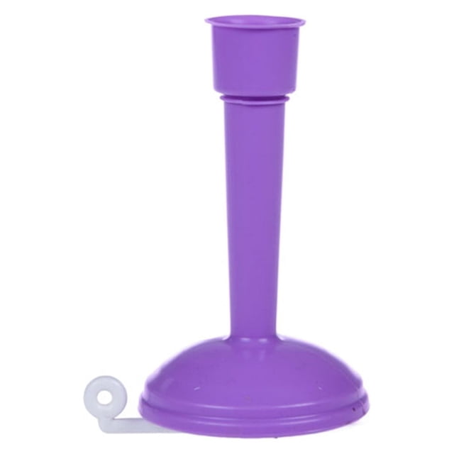 Régulateur de Robinet Réglable Économiseur d'Eau Tête de Douche Filtre Accessoire de Cuisine (Style Court Violet)