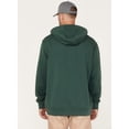thumbnail image 4 of Hawx Men's Primo Logo Graphic Fleece Hooded Work Sweatshirt - HXFA20K30-DRK GRN Medium  US, 4 of 4