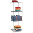 thumbnail image 3 of Nexel 4 Shelf Black Epoxy Wire Shelving Unit Starter 42""W x 18""D x 86""H, 3 of 3