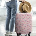 thumbnail image 2 of Strawberry Plants Fruit Bow Pink Pattern Luggage Cover Fashion Suitcase Cover Baggage Covers Fit 25-28 Inch Luggage (Go Travel), 2 of 5