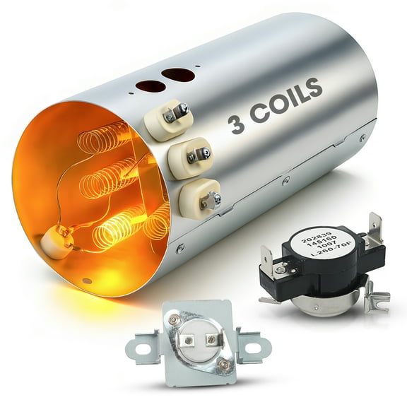 Dryer Heating Element Compatible with Electrolux Frigidaire Dryer 134792700