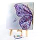 thumbnail image 2 of Pintura al óleo pintada a mano por números Kit de regalo de decoración de pared con dibujo de mariposa DIY Tmvgtek decoración de arte en el hogar, 2 of 9