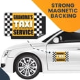 thumbnail image 7 of Magnet Me Up Grandma's Taxi Service Magnet Decal, 5x8 Inches, Vinyl Automotive Magnet, 7 of 7