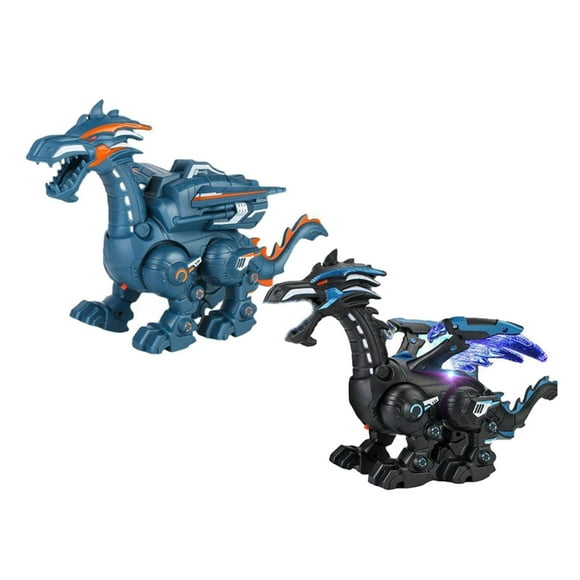 2xwalking Dinosaur Realista Control Remoto Remoto Agua Mist Mist Holiday Feat Presente