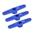 thumbnail image 3 of Cuerno de brazo servo RC NikouMX de Aluminio en T 25T 3 Piezas, 3 of 8