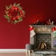 thumbnail image 5 of Corona De Navidad Corona De Terciopelo Rojo Con Rosa De Luz Puerta Colgante Guirnalda De Pared Decoraciones Decoraciones De Feliz Navidad Methold HA038972-00, 5 of 6