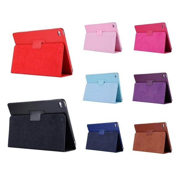 pitrice Ultrathin PU Leather Protective Case Full Coverage Flip Cover for iPad 9.7 2017 2018