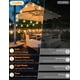 thumbnail image 2 of Cadena de luces LED para exteriores Brightever de 120 pies con mando a distancia, color blanco, 2 of 7