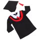 thumbnail image 2 of BRIGHTFUFU 1PC Kids Graduation Gown Stole and Cap Tassel Set para Cosplay Photography Performance (Rojo, 120cm), 2 of 8