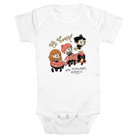 Infants' Harry Potter All Aboard the Hogwarts Express  Bodysuit
