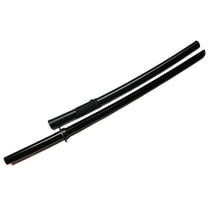 E-BOGU Samurai Training Stick 40" Comes with Saya Scabbard and Tsuba Handguard (Black)