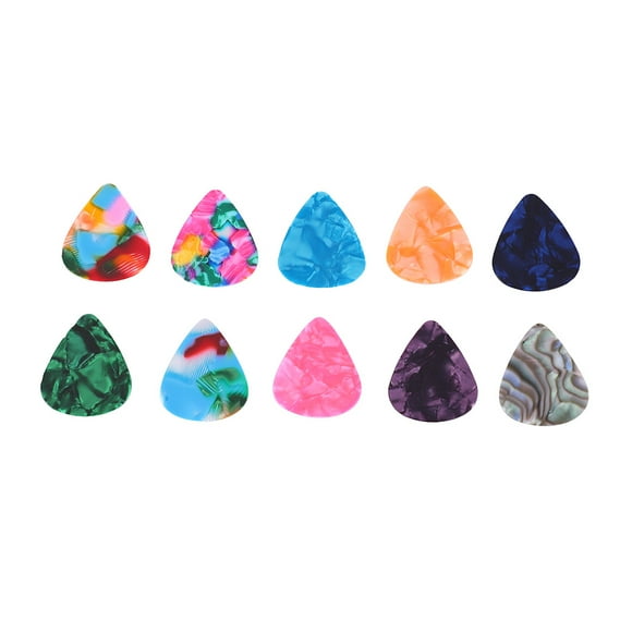 Púa de celuloide, 50 púas de guitarra de celuloide, púa de guitarra, púa de guitarra de alta capacidad