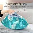 thumbnail image 5 of Coolnut Cute Dolphins (2) Pillowcase for Hair and Skin Silk Pillowcase King Size 20 ×40In, Soft and Breathable Slippery Satin Pillowcase Covers for Sleep Decor Giftsation 792, 5 of 7