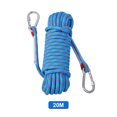 thumbnail image 2 of Ropio de rappel estática al aire libre de 10 mm de 20 m Rock Tresping Rope para deportes al aire libre, 2 of 9