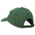 thumbnail image 3 of Bon Voyage Ship Embroidered Washed Cap - Dk Green OSFM, 3 of 5
